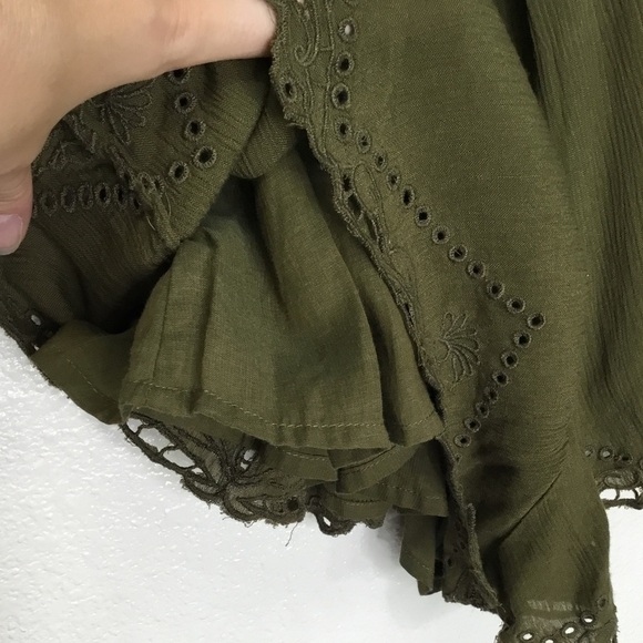 NWT Free People Green Romper - Picture 7 of 8